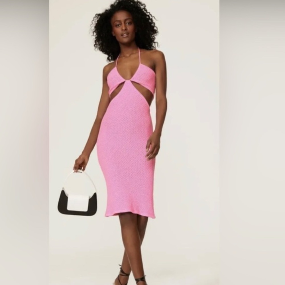 Victor Glemaud Dress Pink